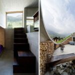 Underground home vals switzerland mountain house 13