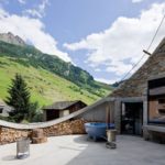 Underground home vals switzerland mountain house 17