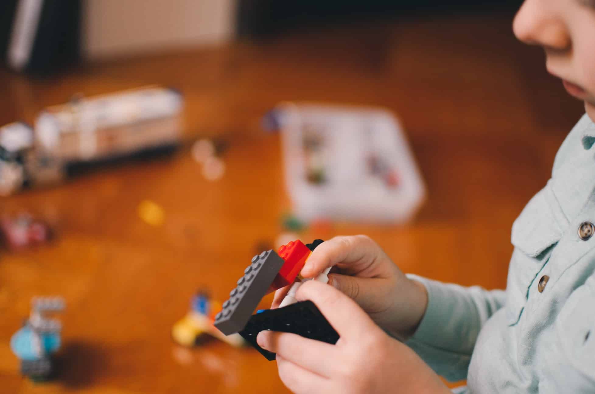 Construction toys like lego bricks influence a child's intellect