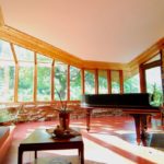 Frank lloyd wright style home in illinois