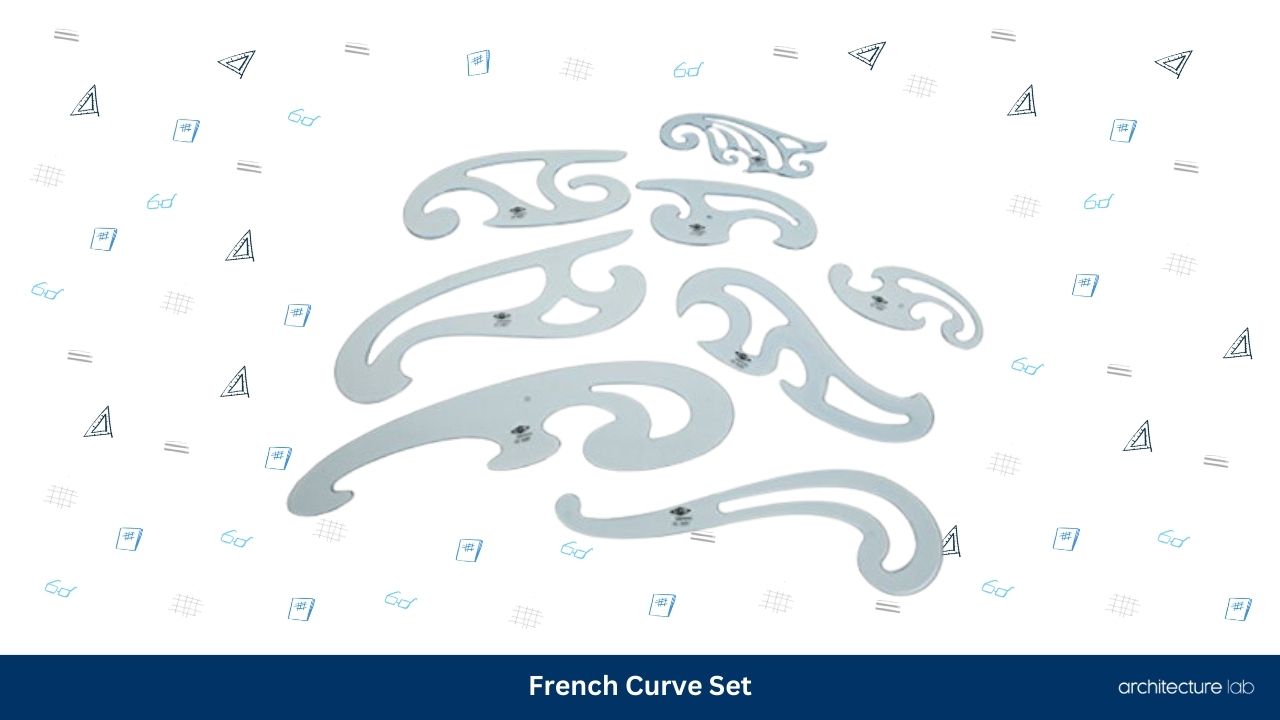 French curve set