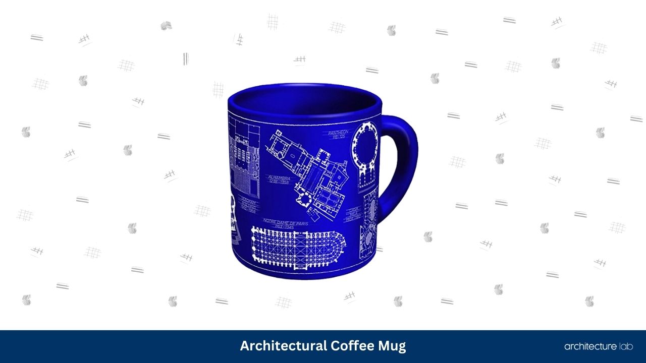 Architectural coffee mug