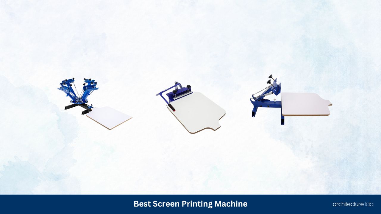 Best screen printing machine