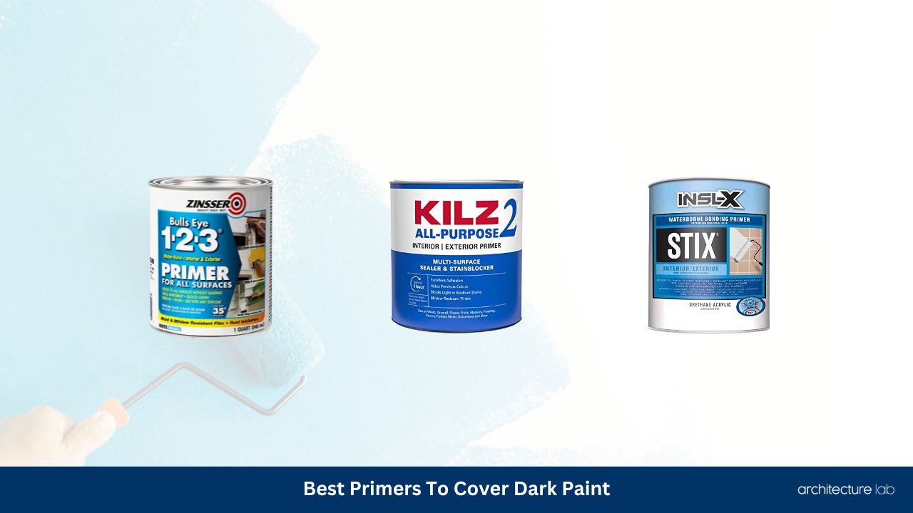 Best primers to cover dark paint