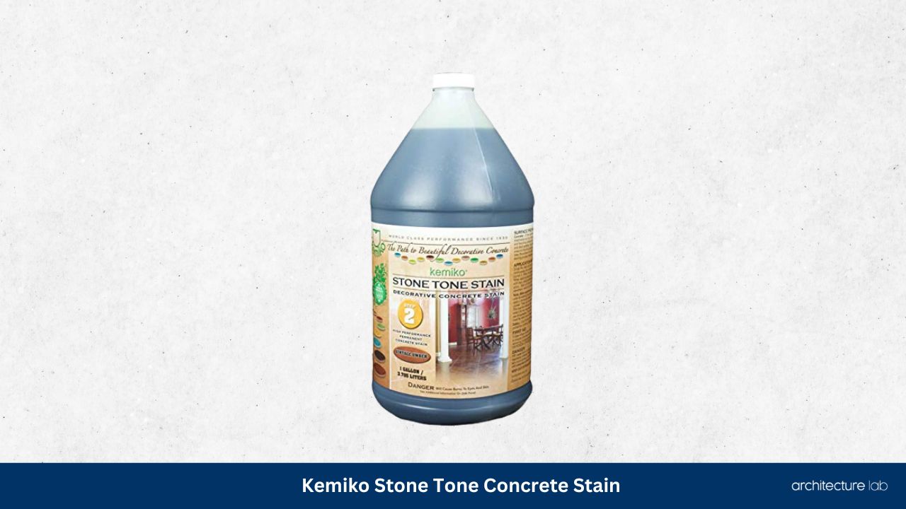 Kemiko stone tone concrete stain