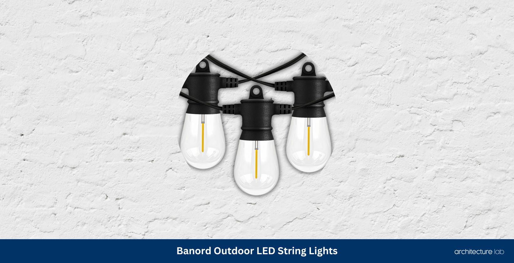 Banord outdoor led string lights