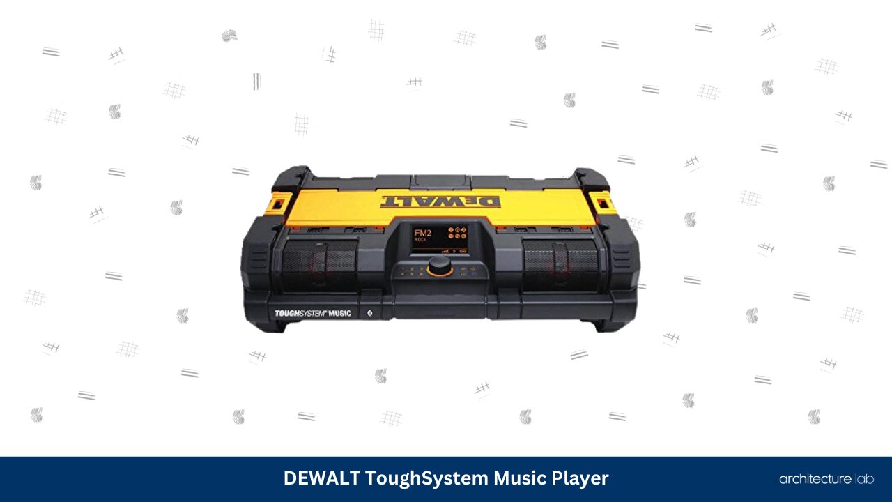 Dewalt toughsystem music player