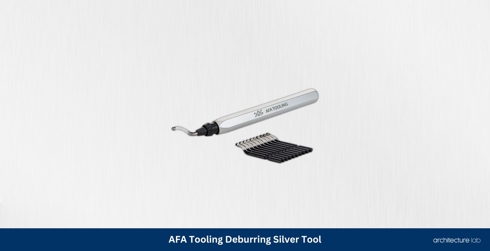 Afa tooling deburring silver tool with 11 bs1010 high speed steel blades