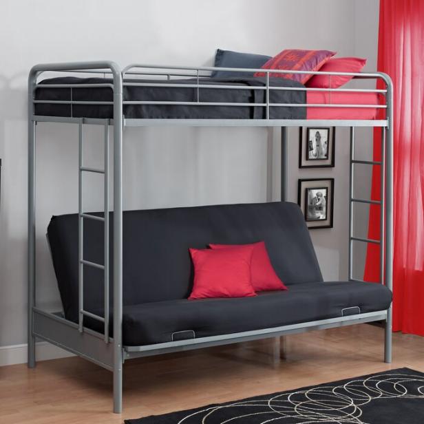 5. Futon bunk bed