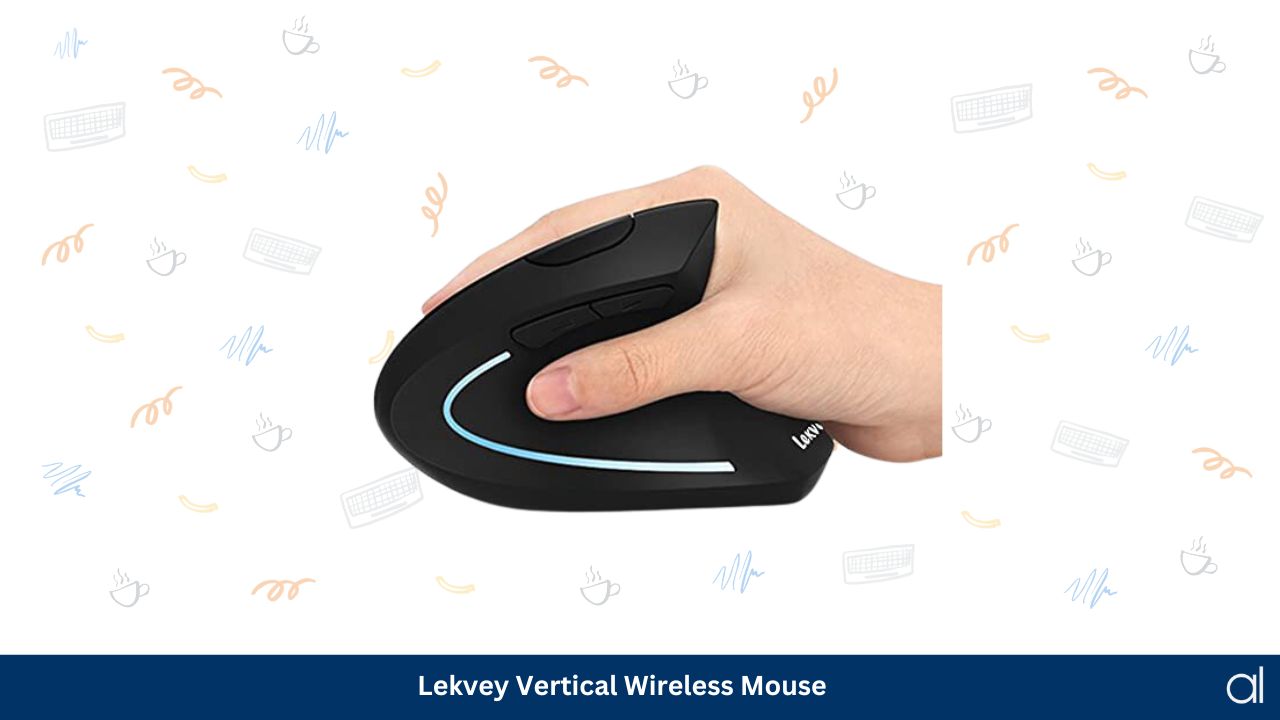 Lekvey vertical wireless mouse