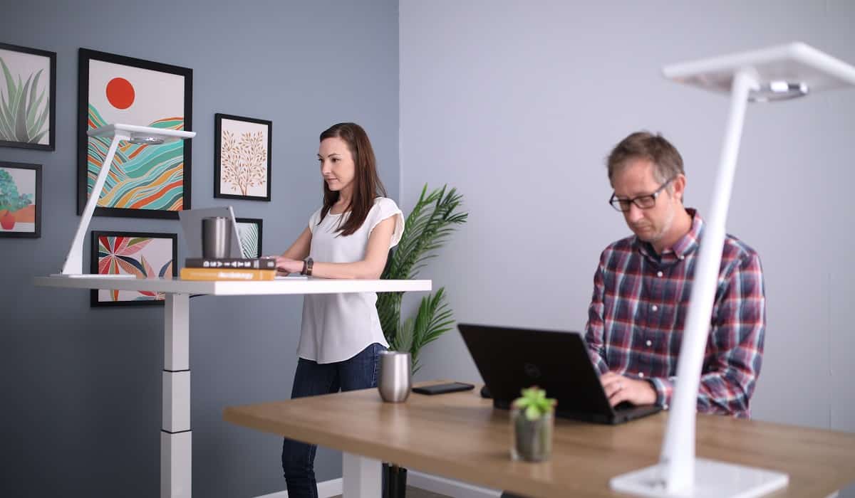 Ikea standing desk hacks