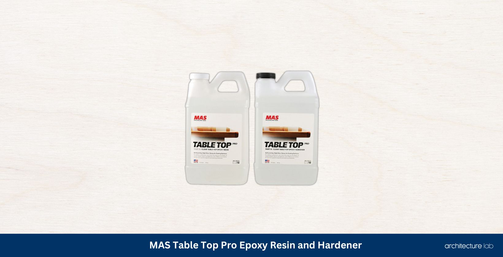 Mas table top pro epoxy resin and hardener