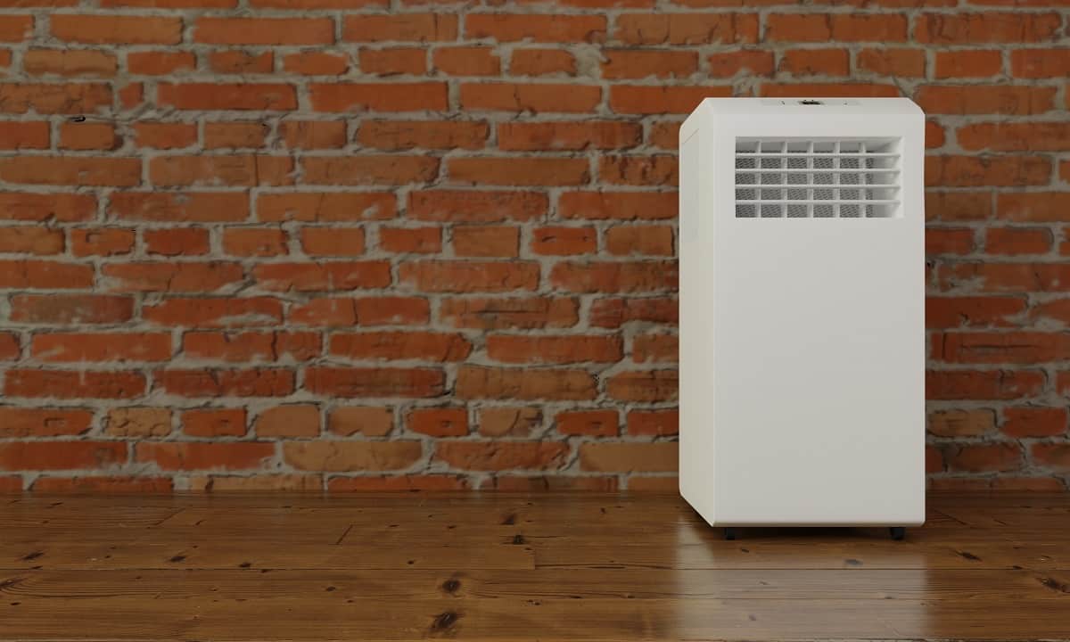 Crawl space dehumidifier