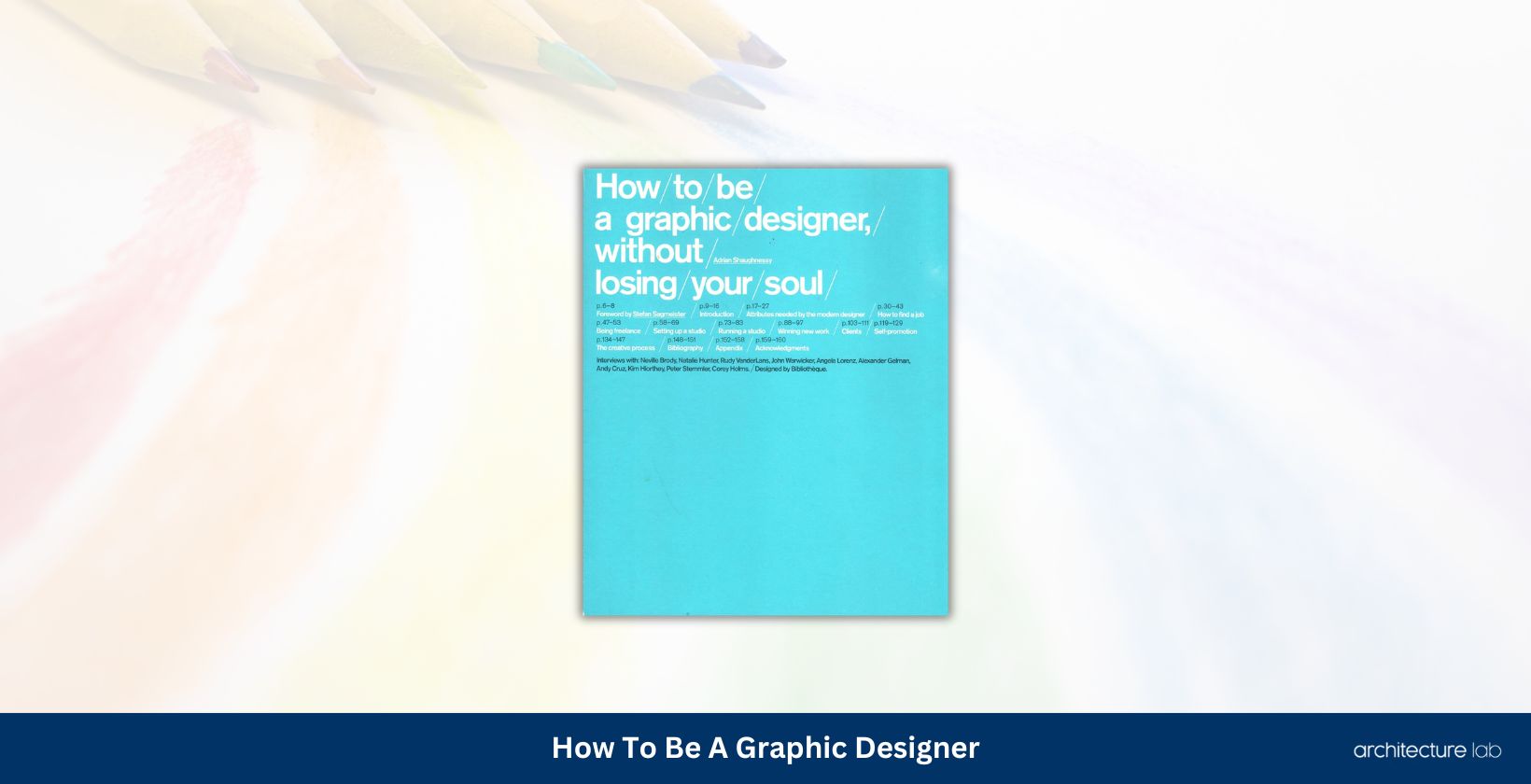 How to be a graphic designer without losing your soul