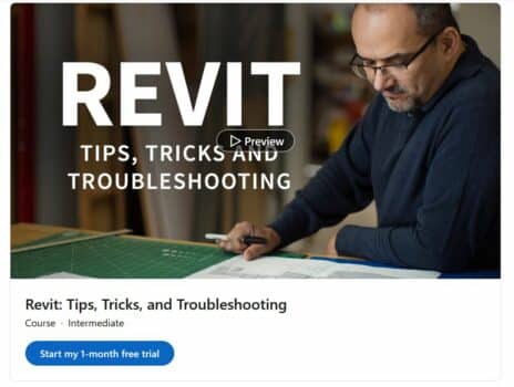 Linkedin learning - revit: troubleshooting, tricks, tips 