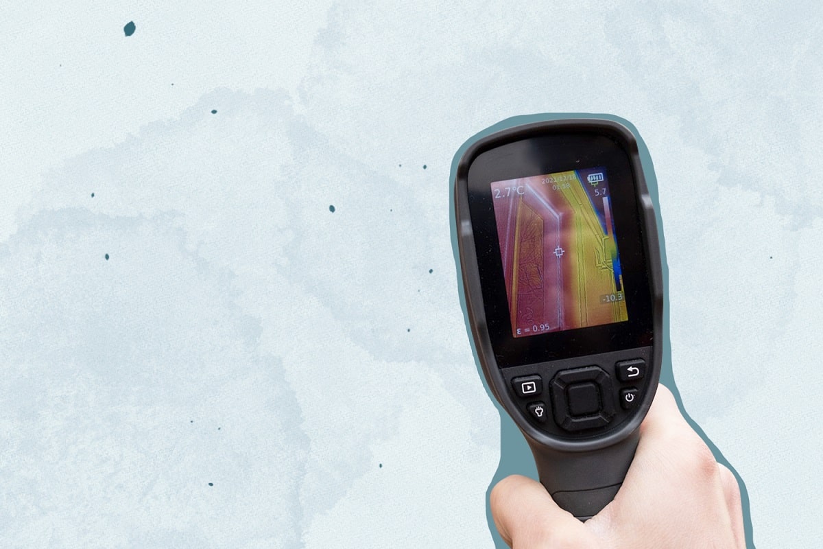 How to read a thermal imaging camera