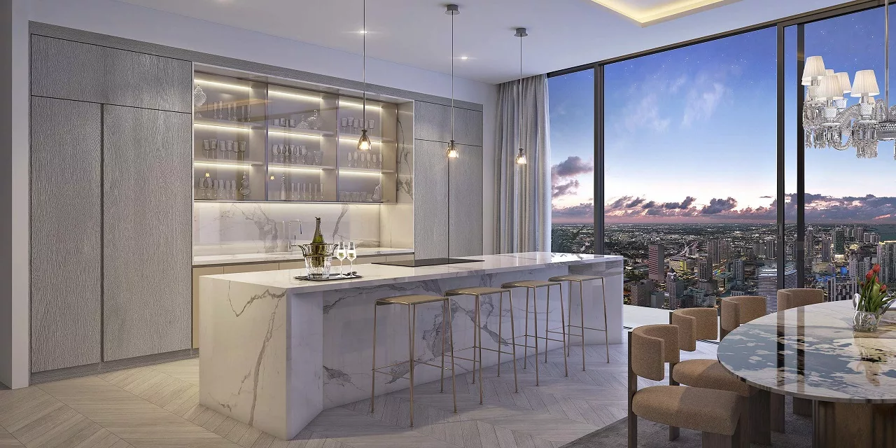 Baccarat residences, brickell - interiors