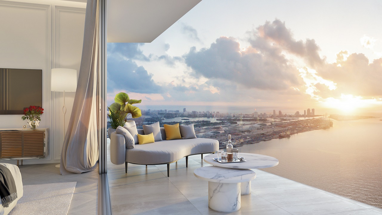 Baccarat residences, miami - location