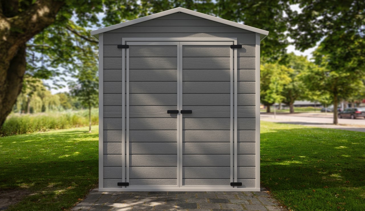 Vinyl sheds