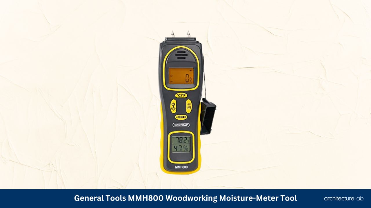 General tools mmh800 woodworking moisture meter tool