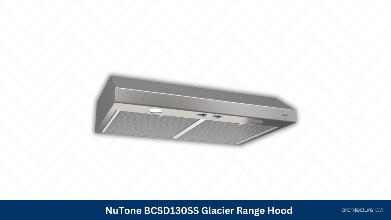 Nutone bcsd130ss glacier range hood0