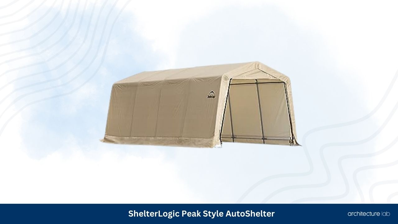 Shelterlogic peak style autoshelter