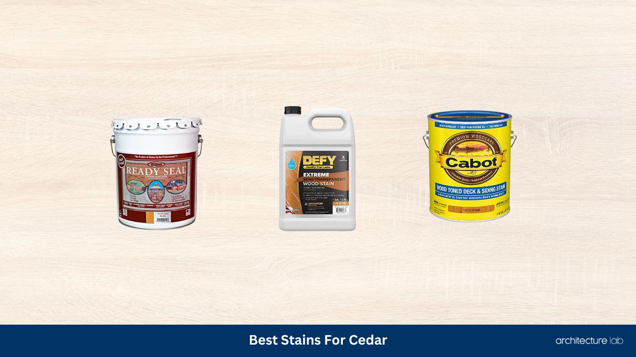 Best stain for cedar