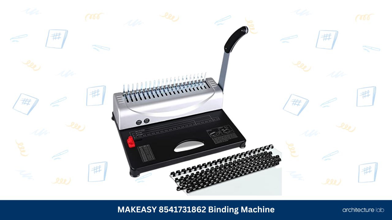 Makeasy 8541731862 binding machine