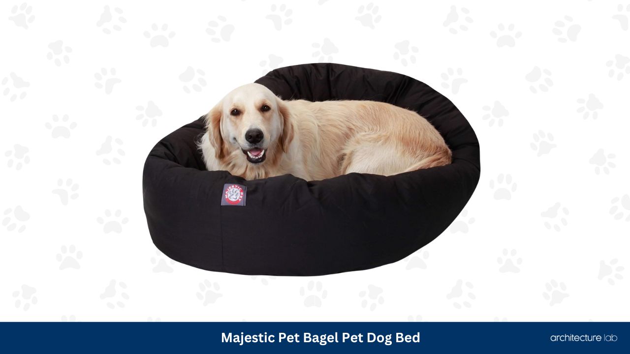 Majestic pet bagel pet dog bed10