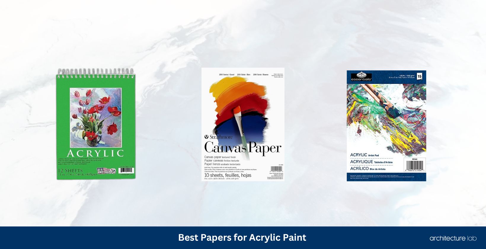 Best papers for acrylic paint