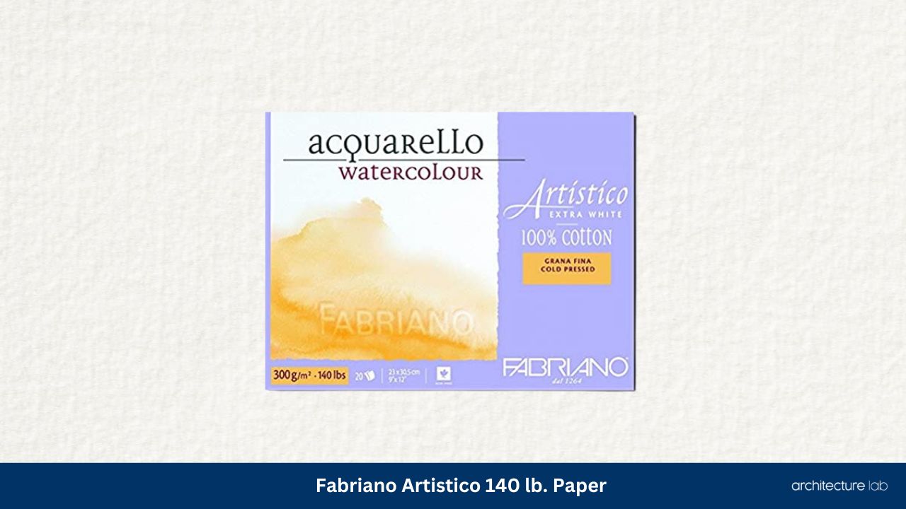 Fabriano artistico 140 lb. Paper