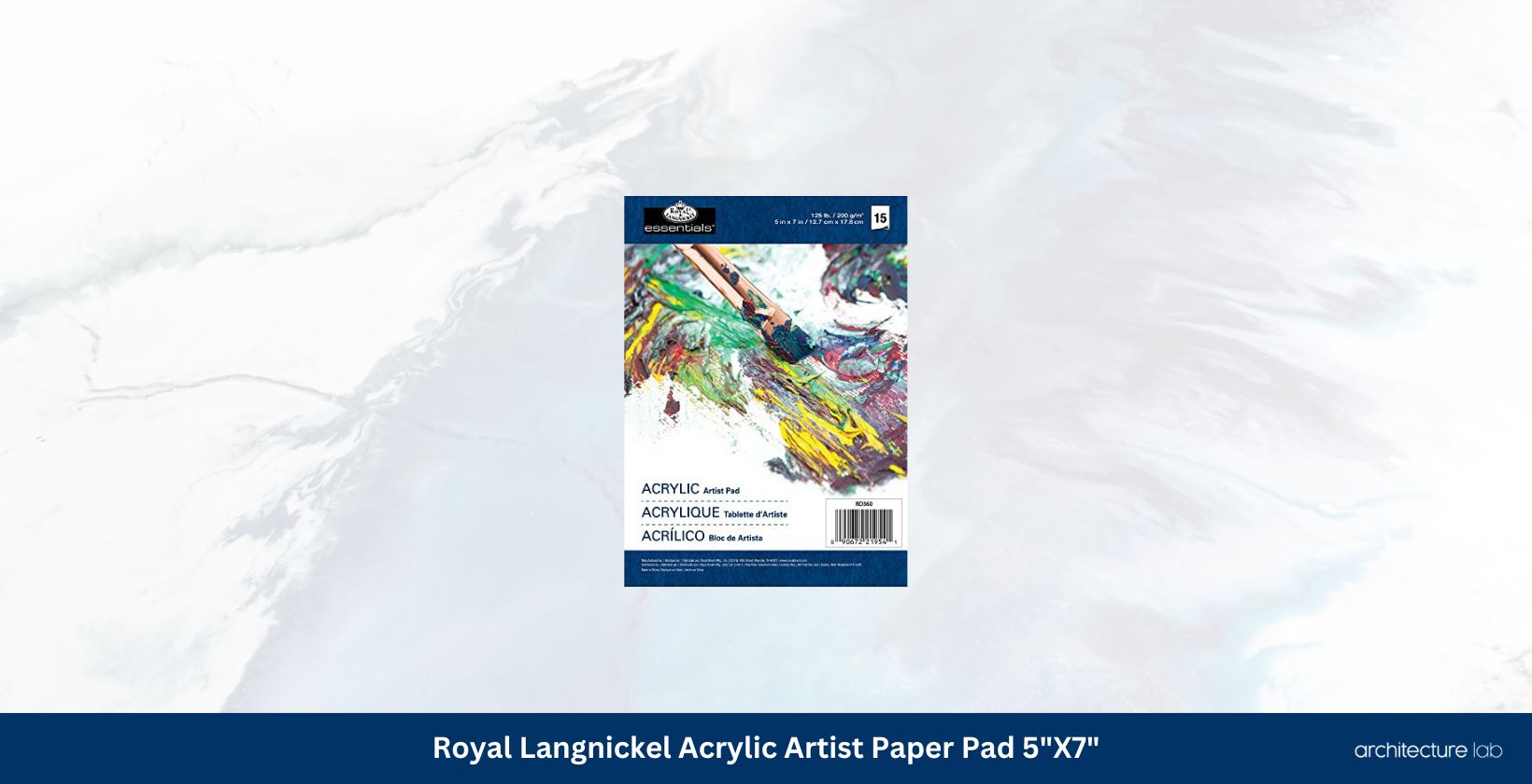 Royal langnickel essentials acrylic artist paper pad 5x7