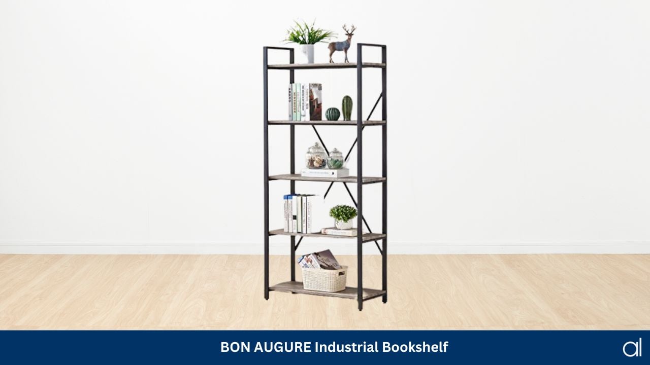 Bon augure industrial bookshelf