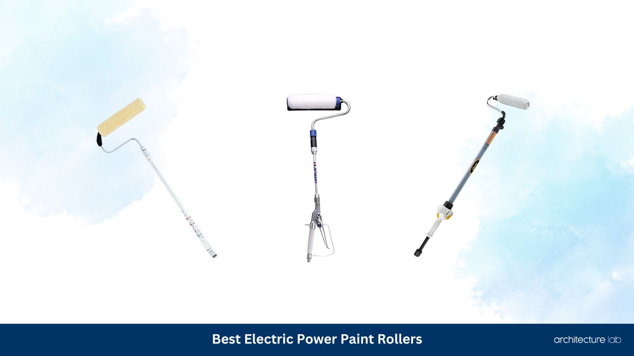 Best electric power paint rollers