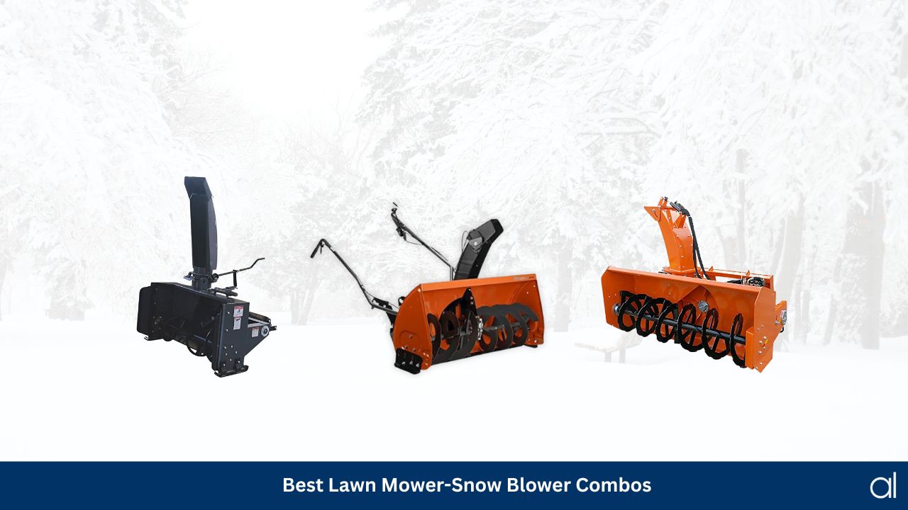 Best lawn mower-snow blower combos