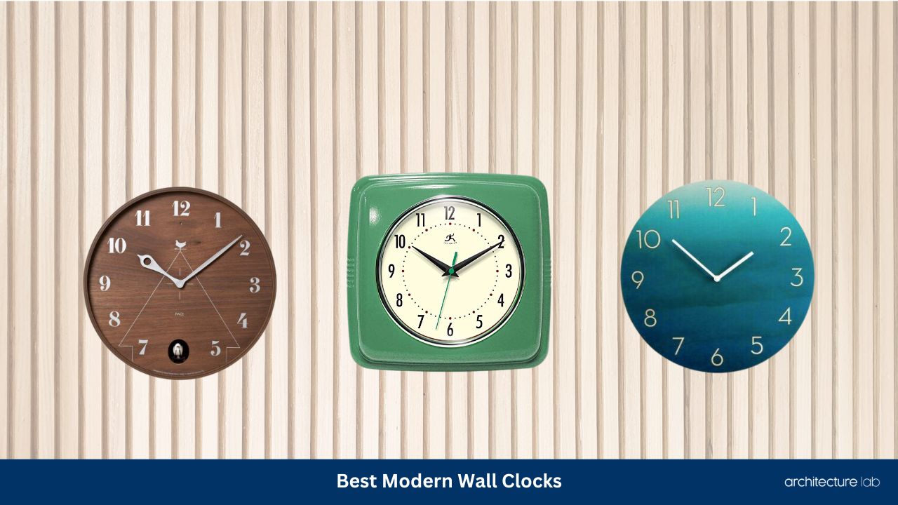 Best modern wall clocks