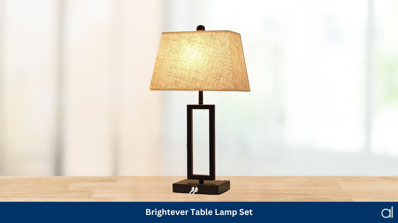 Brightever table lamp set 1