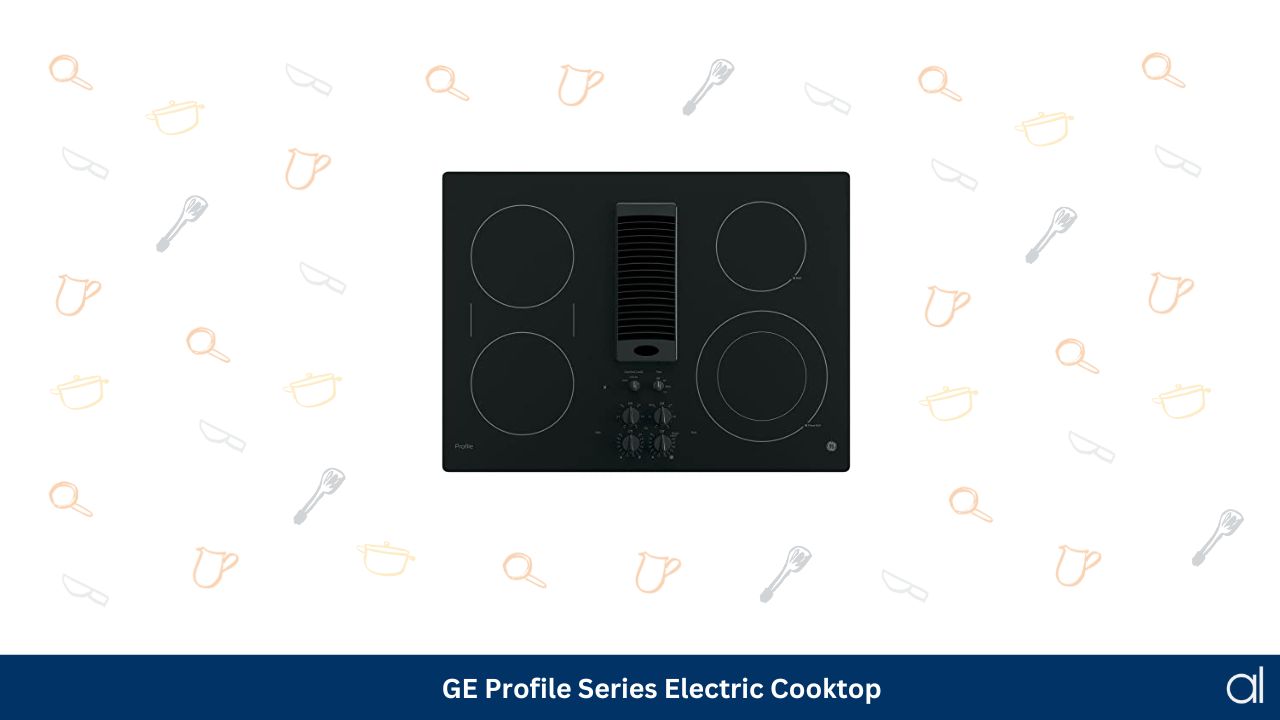 Ge profile series electric cooktop