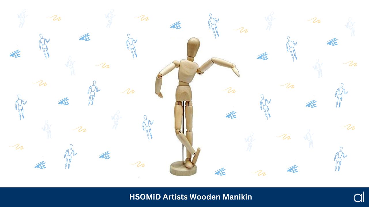 Hsomid 12 artists wooden manikin