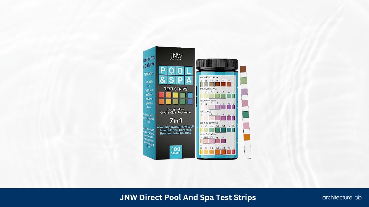 Jnw direct pool and spa test strips