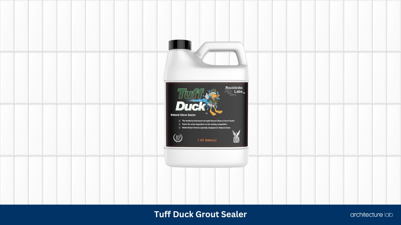 Tuff duck grout sealer