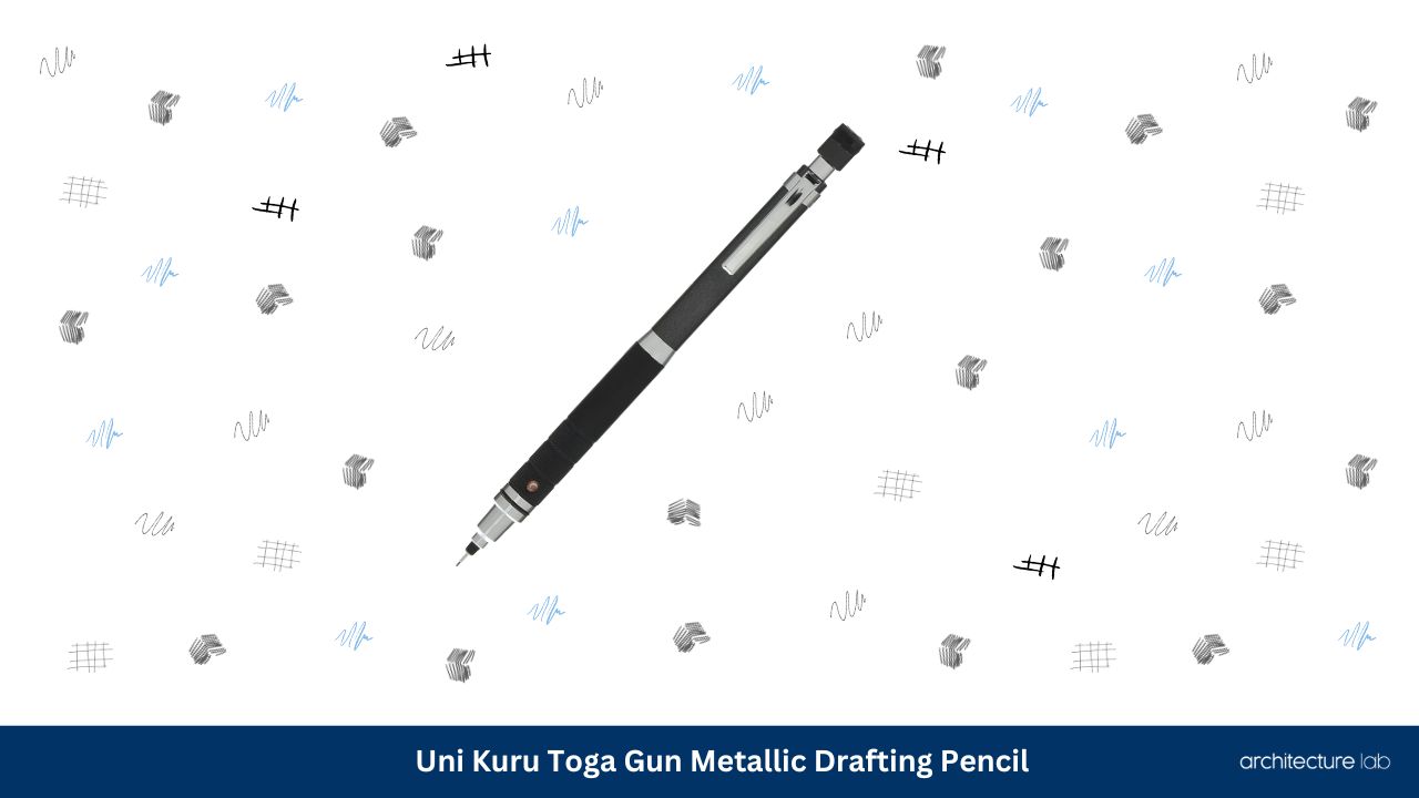 Uni kuru toga gun metallic drafting pencil