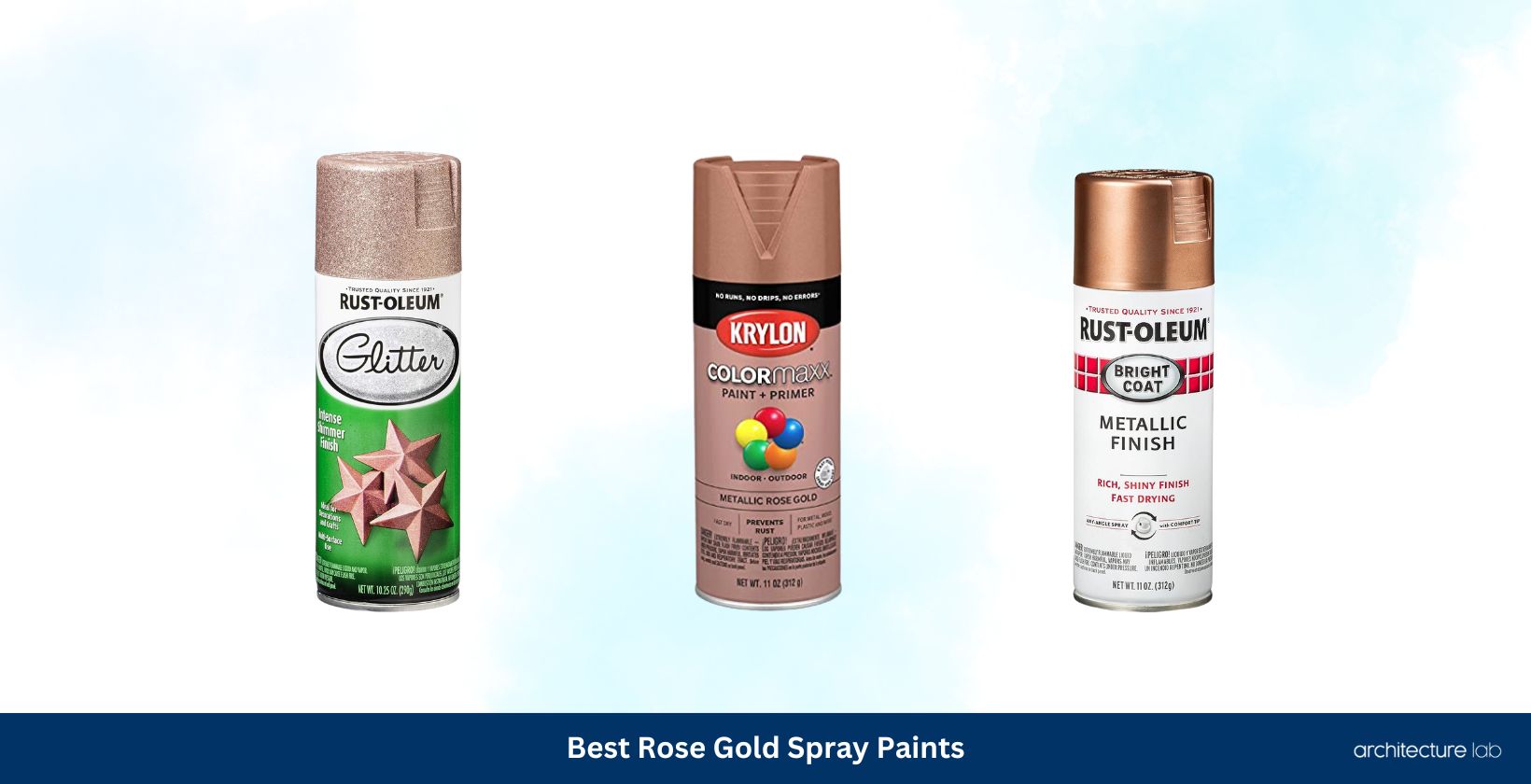 Best rose gold spray paints