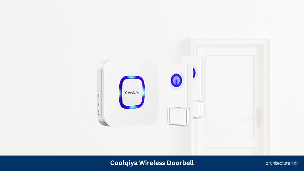 Coolqiya wireless doorbell