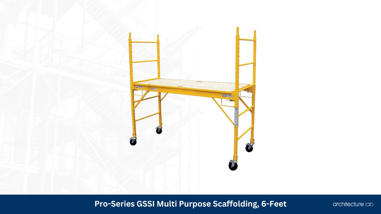 Pro series gssi multi purpose scaffolding 6 feet