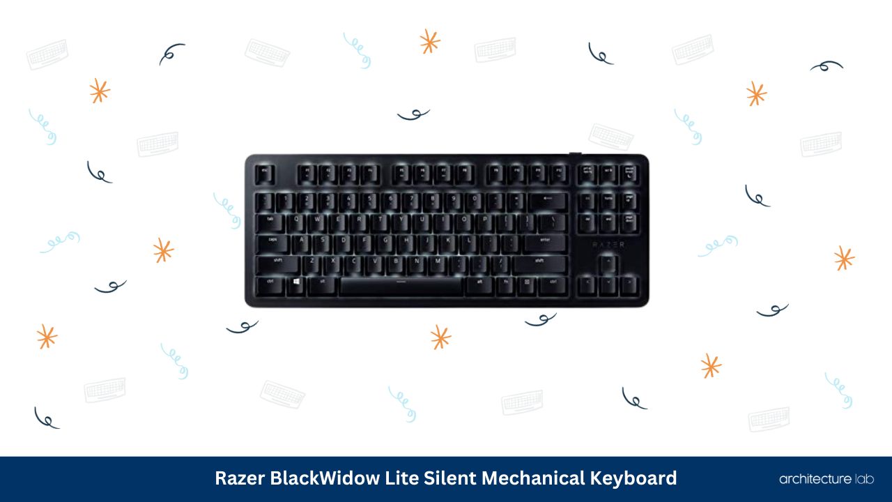 Razer blackwidow lite silent mechanical keyboard