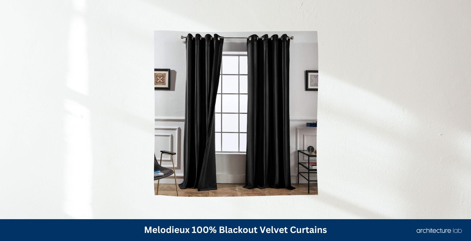 Melodieux 100 blackout velvet curtains